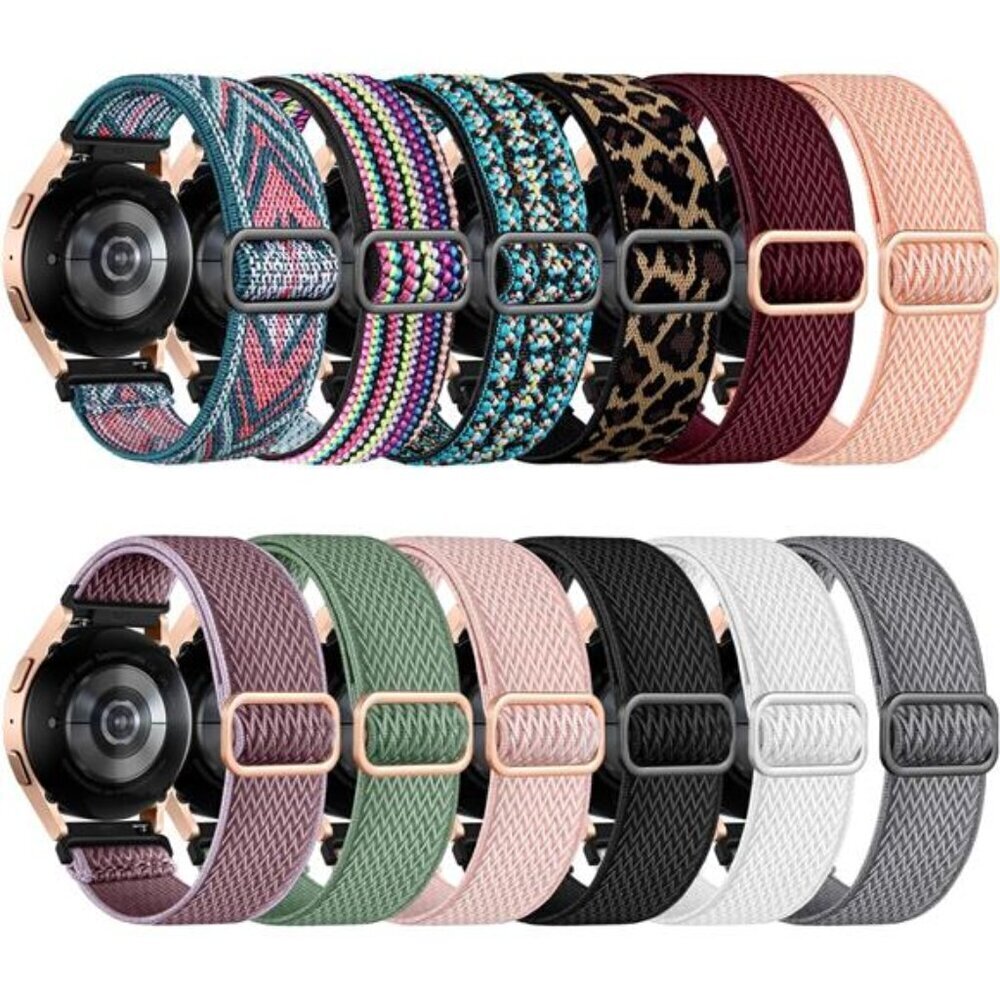 12 Pack Stretchy Watch Bands for Galaxy Watch 7 6 5